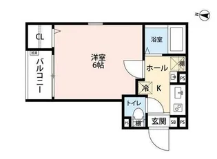 グランクオール京成立石【4階】の間取り