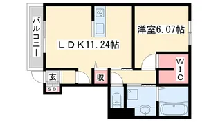 エフォリア17【1階】の間取り
