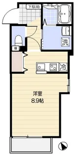 エクセラン大宮【2階】の間取り