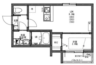 KEIAI RESIDENCE 東大宮II【1階】の間取り
