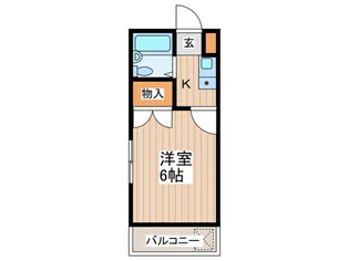 エピソードI萩山【3階】の間取り