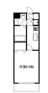 ベルケン北馬込【2階】の間取り