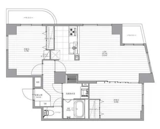 フイユ・ドール目白【3階】の間取り