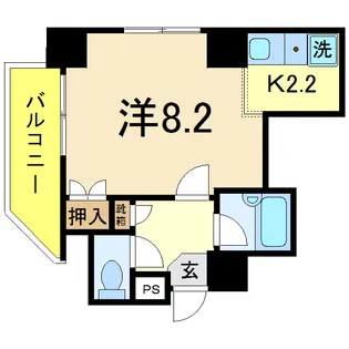 ホーユウコンフォルト長岡【3階】の間取り
