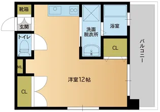 チコハウス【11階】の間取り