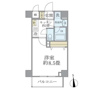 GRANSITE WASEDA【6階】の間取り