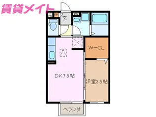 セジュールToshin【2階】の間取り