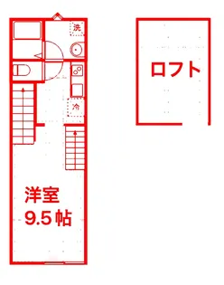 ハイジア鎌倉【2階】の間取り