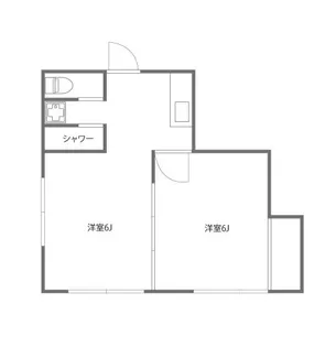 ちぇりーコーポ【1階】の間取り