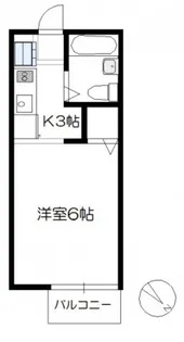 サンライフ三宅【1階】の間取り