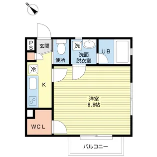 プロカシータ【2階】の間取り