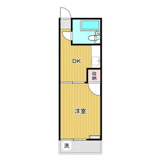 ホワイトマンション【2階】の間取り