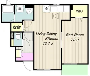 ハピネスI【1階】の間取り