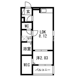 F+style東大阪市本庄2号館【3階】の間取り
