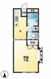 カナディアンハイツ千石【1階】の間取り