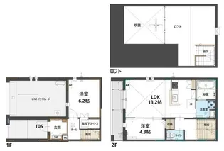 コステッラツィオーネ【2階】の間取り