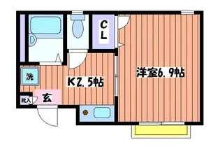 グレースF【2階】の間取り