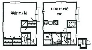 リスト館【2階】の間取り