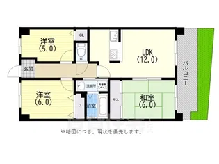 グレーシィ須磨アルテピア1番街【3階】の間取り
