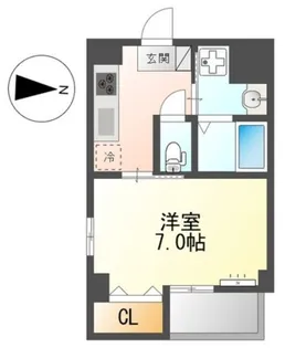 アプリコットC【2階】の間取り