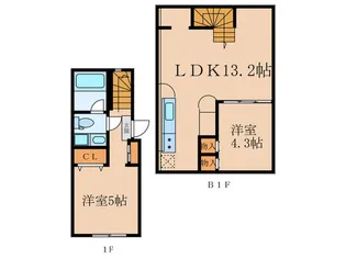 Residence Caritas Meguroの間取り