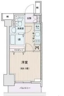 エスティメゾン錦糸町II【15階】の間取り