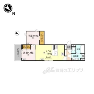 秀豊5号館【3階】の間取り