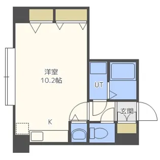 エクセレント34【4階】の間取り