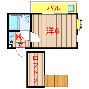 ジュネパレス船橋第9【2階】の間取り