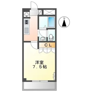ソレイル M【1階】の間取り