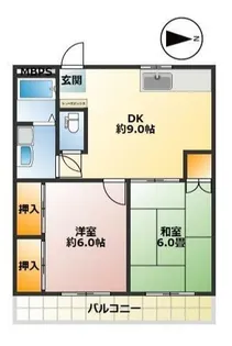 新和ビル【2階】の間取り