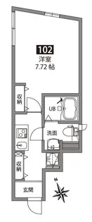 selva駒場【1階】の間取り