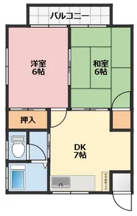 グリーンハイツ【2階】の間取り