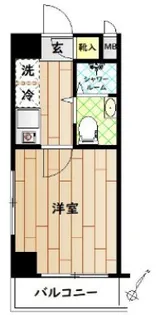 グランレーブ巣鴨【3階】の間取り