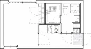 Ludens大崎ANNEX【4階】の間取り