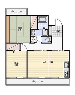 パールマンションITO【3階】の間取り