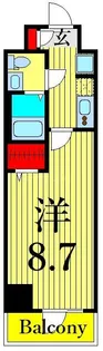 コンフォリア西尾久【4階】の間取り