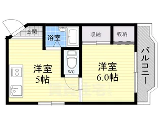 クリーンハイツ【2階】の間取り