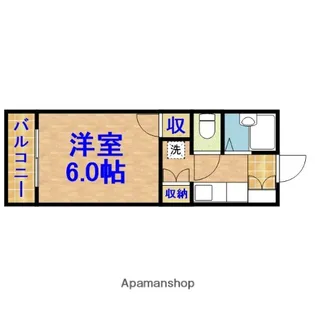 レインボーハウス五所第2【2階】の間取り