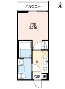 MARCH平井【3階】の間取り