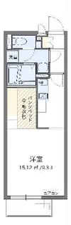 ミランダYK月見台【2階】の間取り