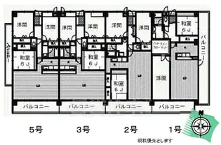 カーサローザ【2階】の間取り