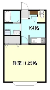 コーポアンナ【2階】の間取り