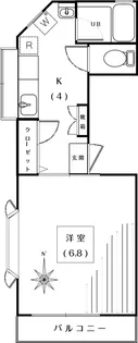 パインコート【1階】の間取り