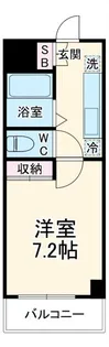 ラ パルテンザ【6階】の間取り