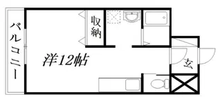 Avenue大工町【7階】の間取り