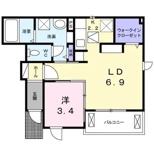 サンリット・M II【1階】の間取り