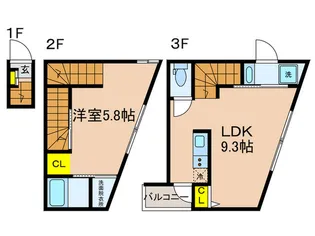 Elan Mejiroの間取り