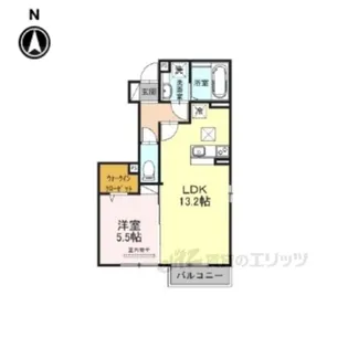 宮の前プラザ【1階】の間取り