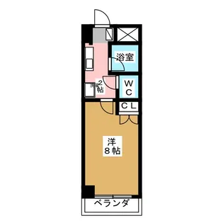 PRIME KANAYAMA【6階】の間取り